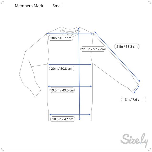 Member's Mark Women's Small Tie Dye Sweatshirt S Gray Smoke NWT - Picture 5 of 5